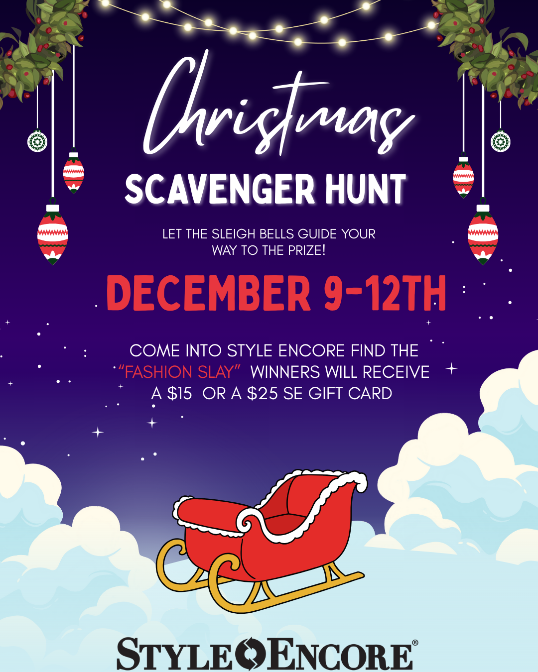 Holiday Scavenger Hunt